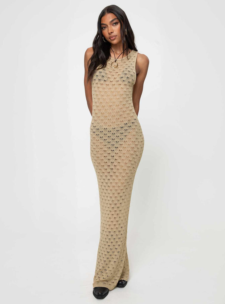 naked The Crochet Maxi Dress - new arrivals