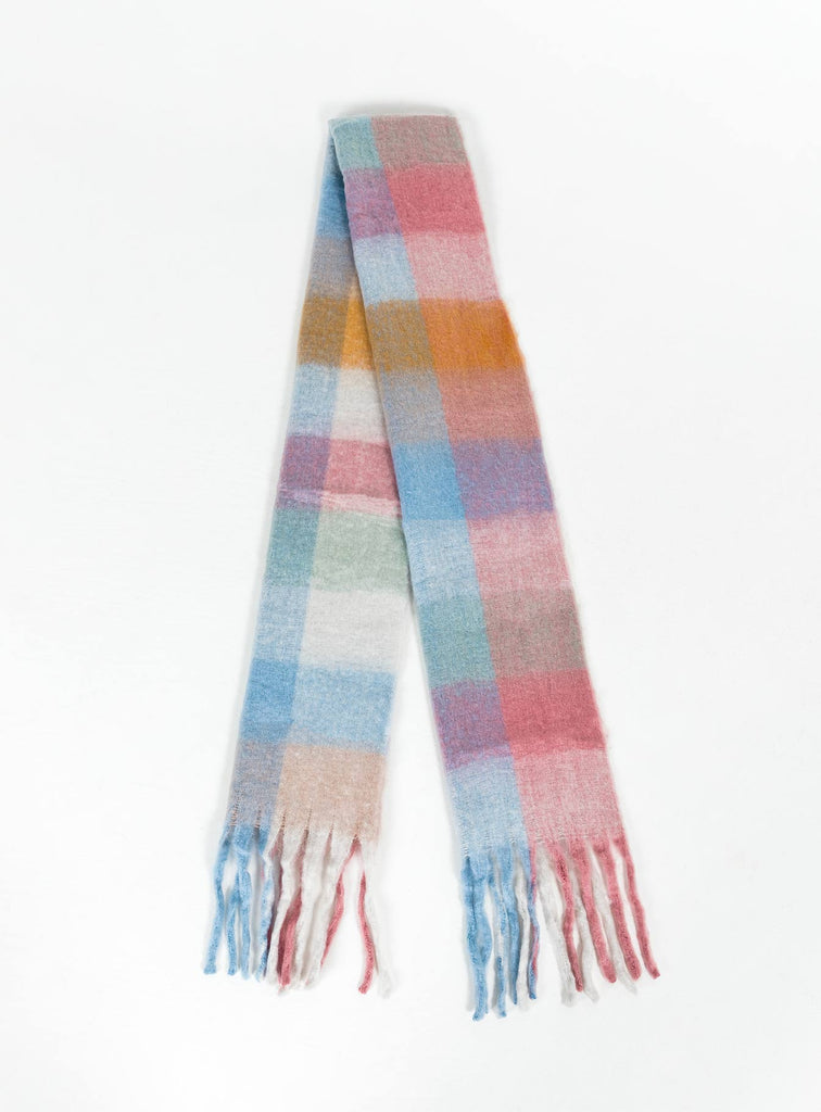 Polly Classic store checkerboard scarf