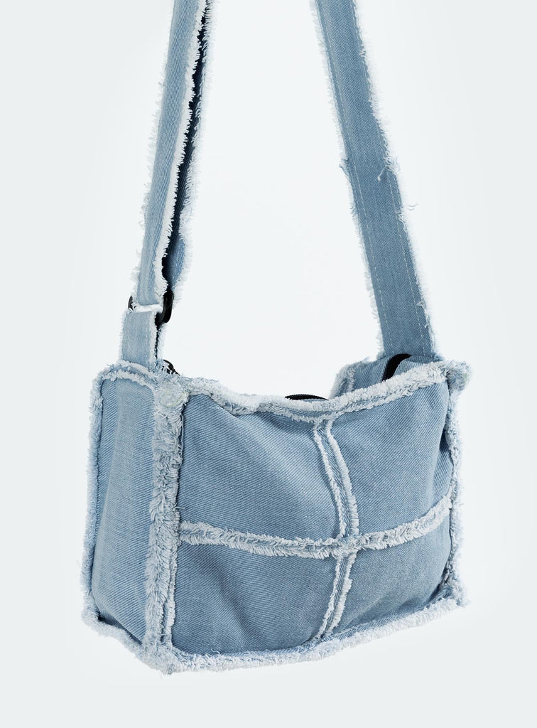 Airdrie Crossbody Bag Dark Wash Denim | Womens | Princess Polly