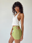 product Motel Juna Skirt Lime Princess Polly  Mini Skirts 