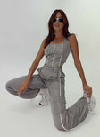 product Princess Polly High Waisted Pants  Out Of This World Pants Grey