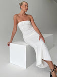 product Princess Polly High Neck  Oscar Midi Dress White Tall