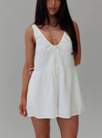 Mackellar Playsuit White