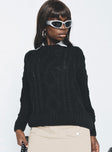 Anaya Oversized Jumper Black