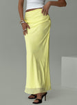 Herrera Maxi Skirt Yellow Princess Polly  Maxi 