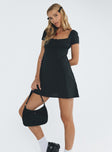 product Princess Polly High Neck  Glenore Mini Dress Black