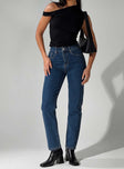 product Princess Polly High Waisted  Gyoke Jeans Dark Wash Denim