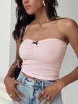 product Princess Polly Sleeveless Square Neck  Tari Tube Top Pink