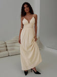 Maysen Maxi Dress Cream