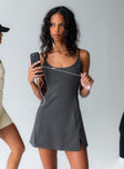 Ambition Activewear Romper Grey