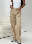 product Princess Polly  Hellier Cargo Pant Beige