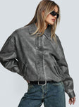 Kenny Bomber Jacket Slate