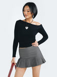 product Gina Mini Skirt Grey Princess Polly  Mini Skirts Mini Skirts 