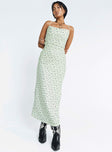 product Princess Polly Crew Neck  Malabar Maxi Dress Mint / Floral