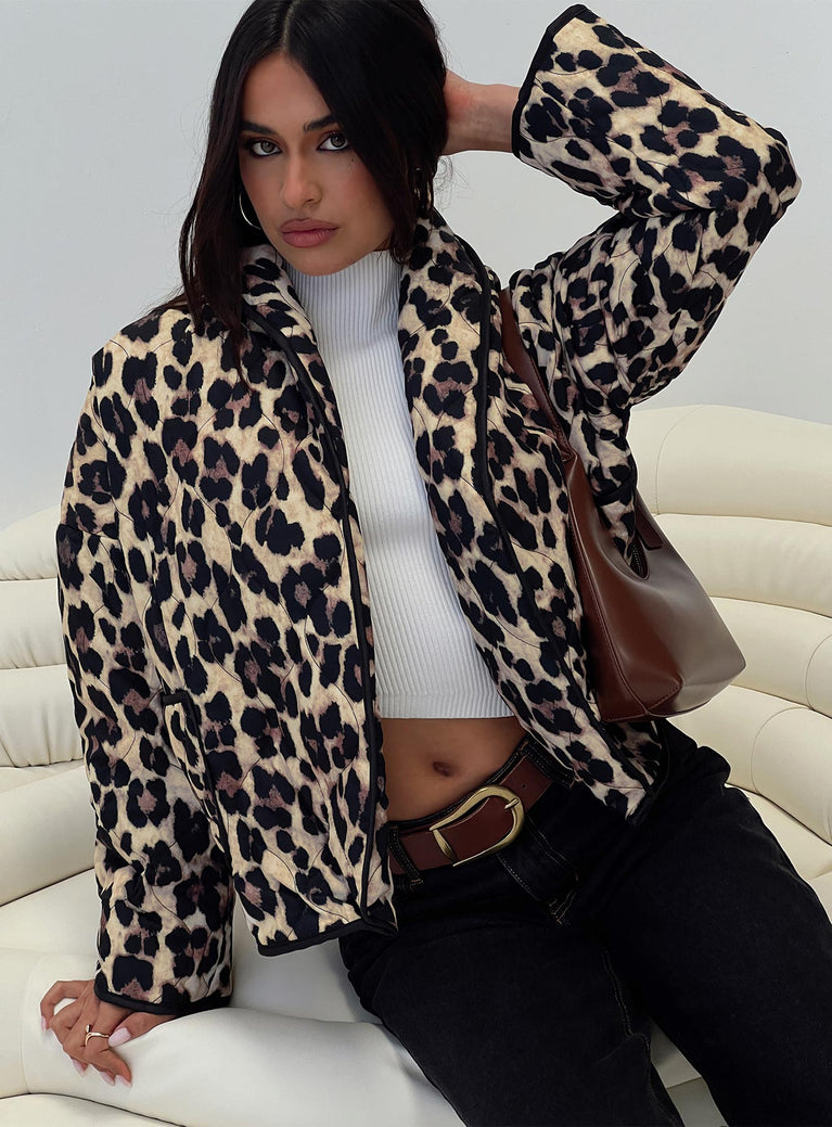 One I Want Jacket Leopard