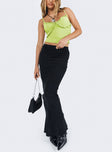 product Oscar Maxi Skirt Black Princess Polly  Midi Skirts 