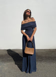 Field Of Dreams Maxi Dress Navy