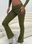 product Princess Polly High Waisted Pants High Waisted Pants  Westaway Pants Green