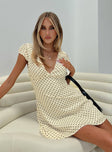 Cannelloni Mini Dress Polka Dot