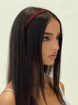 Gentle Headband Red