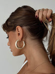 Samwell Chunky Earrings Gold