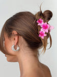 Chianti Frangipani Claw Clip Pink