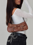 Jayalen Shoulder Bag Mid Brown