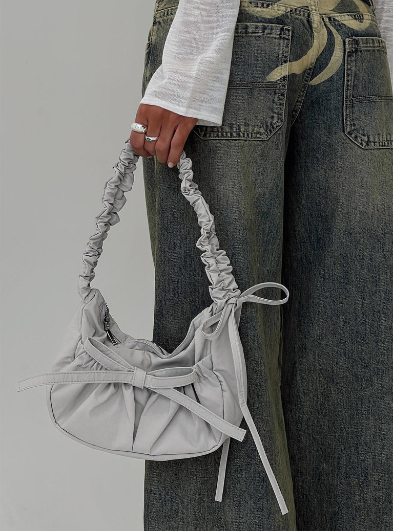 Park Ave Shoulder Bag Grey