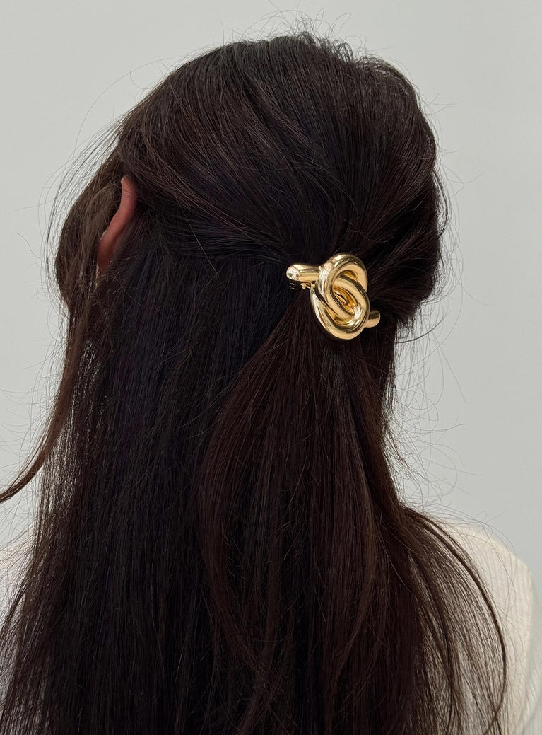 Salacia Hair Clip Gold