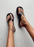 Tampa Sandals Black