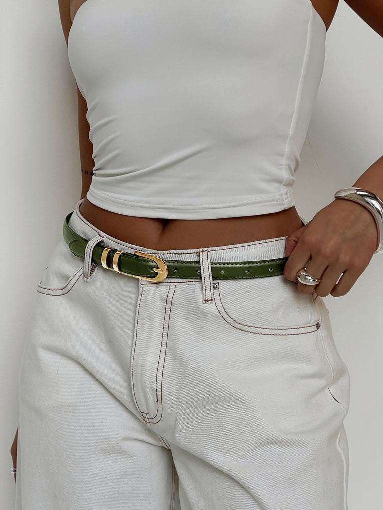 Salvador Belt Olive