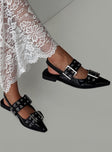 Therapy Matilda Flats Black Patent