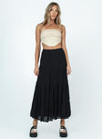 product Miriah Maxi Skirt Black Princess Polly  Midi Skirts 