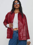 Lipa Jacket Red