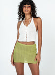 product Motel Juna Skirt Lime Princess Polly  Mini Skirts 