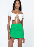 product Kariss Mini Skirt Green Princess Polly  Mini Skirts Mini Skirts 