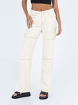 product Princess Polly High Waisted  Copeland Jeans White Tall