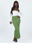 product Rubes Midi Skirt Green Princess Polly  Maxi 