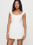 Oakwood Playsuit White