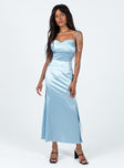 product Princess Polly Sweetheart Neckline  Avriel Maxi Dress Blue