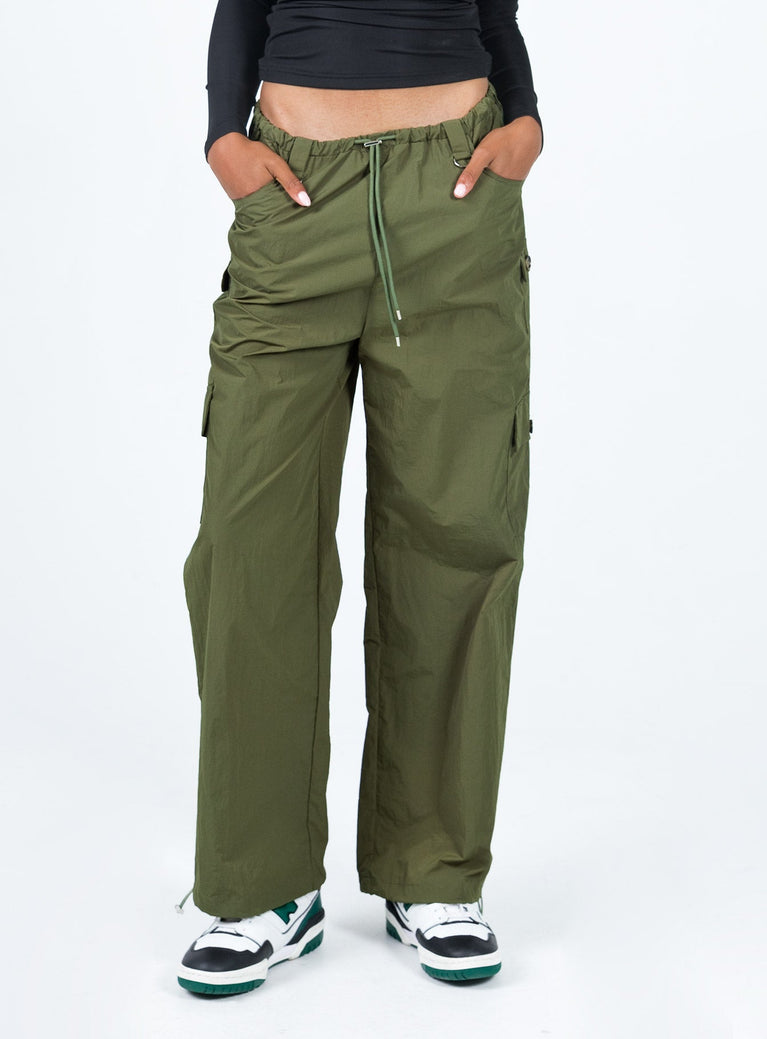 product Princess Polly  Erave Parachute Pants Khaki