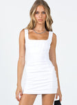 product Princess Polly Square Neck  Starlight Mini Dress White