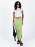 product Abigail Midi Skirt Green Princess Polly  Midi Skirts 