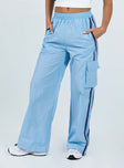 product Princess Polly High Waisted Pants  Sicilian Cargo Pants Blue