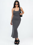 product Princess Polly Square Neck  Knox Maxi Dress Slate Petite