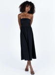 product Princess Polly Crew Neck  Barina Maxi Dress Black