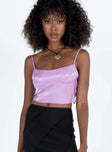 product Princess Polly Sleeveless Square Neck  Bellbrook Top Lilac