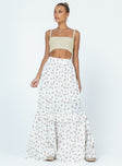 product Fowler Maxi Skirt White Princess Polly  Maxi 