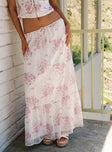 Modern Girl Maxi Skirt Pink