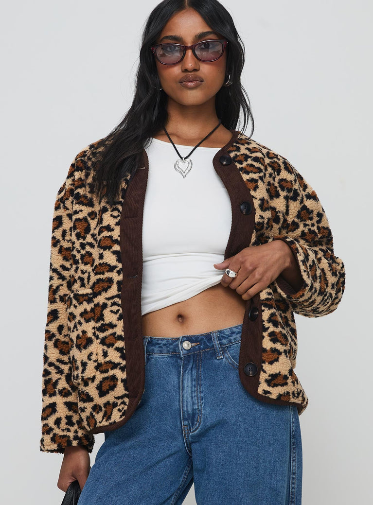 As It Was Jacket Leopard